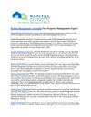 Rental Property Management