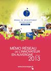 MEMO RESEAU DE L'INNOVATEUR EN AUVERGNE