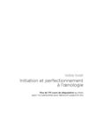 INITIATION ET PERFECTIONNEMENT OENOLOGIE