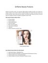 Oriflame Beauty Products