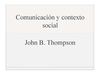 comunicación y contexto social