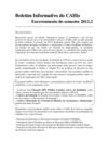 Boletim Informativo do CAHis-UFF: encerramento do semestre 2012.2