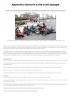 Apprendre à découvrir la ville et ses paysages