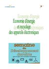 Economie d'énergie et recyclage des ordinateurs et appareils électroniques