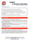 Lettre Secteur Retraites n°43