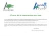 Charte de la construction durable