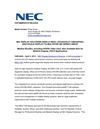  NEC DISPLAY SOLUTIONS ADDS 21-INCH, LED-BACKLIT 5 MEGAPIXEL GRAYSCALE DISPLAY TO MULTISYNC MD SERIES LINEUP 