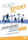 Ticket Sport Printemps 2013