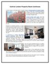 Central London Property Boom Continues