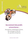 Etude Recrutement des profils universitaires : perceptions, stéréotypes...