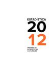 Anuario de estadísticas culturales 2012