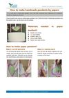 How to make handmade pendants by papers