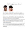 Hair Transplant Santa Monica