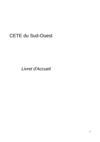Livret d'accueil du Sud Ouest 2012 en cours V78
