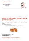 FAJET Lettre d'information n° 188 - 16 janvier 2013