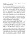 Lecturas sobre el Acuerdo de Asocios Público-Privados en El Salvador
