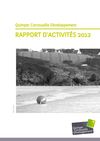 Rapport d'activités 2012 de Quimper Cornouaille Développement