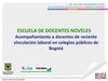 Presentación Escuela Docentes Nóveles