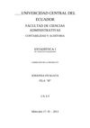 corrección de la prueba n° 1 