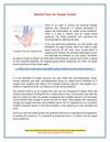 Natural Cure for Carpal Tunnel