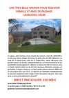 Une très belle maison pour recevoir famille et amis de passage. Lavaudieu 43100