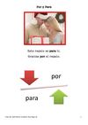 Por y Para Practice Booklet