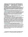Repaso de la Escuela del Ministerio Teocrático