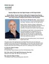 Damien Wynne the Irish Spirit Healer in NYC April 26-29