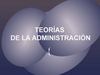 Teorias de administracion