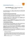 Communiqué de presse - Stage Energie Foot