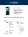 Apple iPhone 5 Unlocked Cellphone -Review, Specification -Cellhut.com
