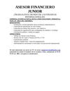 ¡¡ SE SOLICITA ASESOR FINANCIERO!!