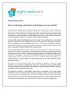 How to develop attractive web design for your client?
