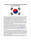 South Korea Set to Become Richer Than Japan Says Igor Purlantov