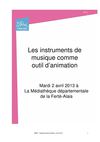 Dossier formation éveil musical