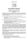 AVIS D'ENQUETE PUBLIQUE - Modifications n°5 et n°6 du PLU de Leucate