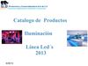 Catalogo de Iluminación Led`s
