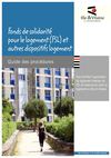 Fonds de solidarité pour le logement (fsl) et autres dispositifs logement - Guide des procédures