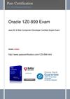 Oracle 1Z0-899 Free PDF Demo