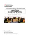 HISTÒRIA CONTEMPORÀNIA 4. El món actual