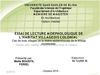UNIVERSITE SAAD DAHLEB DE BLIDA -soutenance-