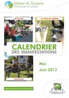 Calendrier mai juin Chamousset en Lyonnais