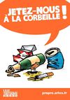 Les corbeilles publiques