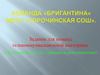 76 команда "Бригантина" МКОУ "Сорочинская СОШ". Задания для...