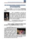 PROGRAMA DE TEATRO AFICIONADO 2013