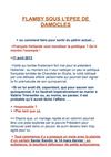 Flamby sous l'Epée de Damoclès