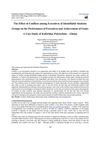 The Effect of Conflicts among Executives of Identifiable Students Groups on the Performance of Executives and...