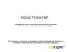 INDICE LABORAL FECOLPER