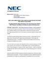  NEW 4,000-LUMEN ENTRY-LEVEL INSTALLATION PROJECTOR FROM NEC DISPLAY SOLUTIONS 