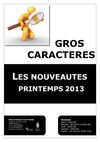 Gros caractères